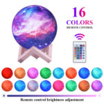 3D Printing Moon Lamp Galaxy Moon Light with Remote Control – Bild 4