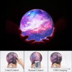 3D Printing Moon Lamp Galaxy Moon Light with Remote Control – Bild 5