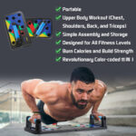 Faltbares 9-in-1 Liegestützbrett – Home-Gym Trainingsgerät – Bild 3