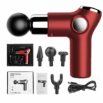 Mini Massagepistole mit 32 Geschwindigkeitsstufen – LED Deep-Tissue Muskelmassagegerät – Bild 3