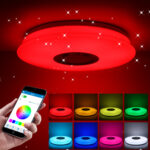 Smart Music LED ceiling Lights RGB Dimmable – Bild 5