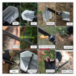 Multifunctional Folding Shovel Survival Shovel – Bild 2