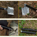 Multifunctional Folding Shovel Survival Shovel – Bild 4