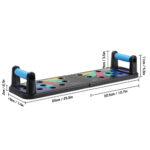 Faltbares 9-in-1 Liegestützbrett – Home-Gym Trainingsgerät – Bild 5