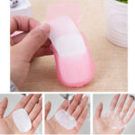 20pcs Random Disinfecting Soap Paper Mini Soap