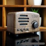Retro Wireless Mini Speakers Stereo Bluetooth Speakers – Bild 4