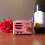 Retro Wireless Mini Speakers Stereo Bluetooth Speakers – Bild 5