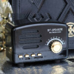 Retro Wireless Mini Speakers Stereo Bluetooth Speakers – Bild 6