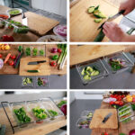Extensible Bamboo Cutting Board Set Eco-friendly – Bild 2