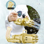 Sommer Seifenblasen-Maschine – Gatling Seifenblasenpistole für Kinder – Bild 3
