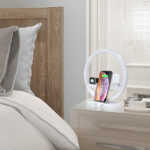 Fast Wireless Charger Dock Station EU PLUG Black – Bild 4