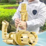 Sommer Seifenblasen-Maschine – Gatling Seifenblasenpistole für Kinder – Bild 4