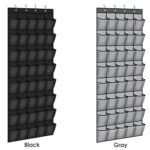 40 Pockets Over Door Hanging Shoe Storage Organizer Rack Holder Closet