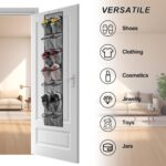 14 Pockets Over Door Hanging Shoe Storage Organizer Rack Holder Closet – Bild 3