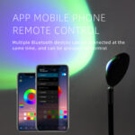 Projector APP/Remote Control Sunset Lamp Rainbow Sunset Lamp – Bild 4