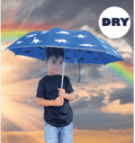 HECKBO Magic Color-Changing umbrella for children folding umbrella – Bild 5