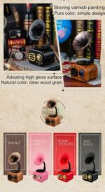Retro Radio Wireless Mini Portable Bluetooth Stereo Speaker – Bild 3
