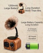 Retro Radio Wireless Mini Portable Bluetooth Stereo Speaker – Bild 5