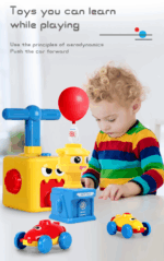 Air Power Balloon Car Toy for Children Gifts – Bild 3