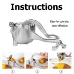 Lemon Juicer Hand Manual Juicer Juice Squeezer – Bild 5