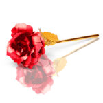 24K Foil Plated Red Rose Valentine's Day Gift – Bild 5