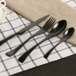 4pcs Stainless Steel Steak Knife Fork Spoon – Bild 3
