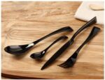 4pcs Stainless Steel Steak Knife Fork Spoon – Bild 5
