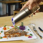 Electric Automatic Stainless Steel Mill Pepper and Salt Grinder – Bild 2