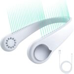 Summer Portable Mini Cooling Fan Rechargeable Bladeless Neck Fan