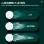 Summer Portable Mini Cooling Fan Rechargeable Bladeless Neck Fan – Bild 3
