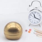 Decompression Gyroscope Desktop Toy 45mm Golden