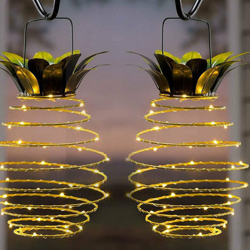 dddfcd2b-24e7-404f-8470-296d0819e5ba.jpg Outdoor Waterproof Garden Pineapple Solar Lights Path Lights – Bild 1