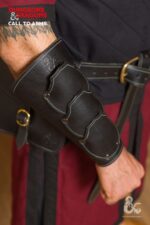 Dungeons & Dragons Fighter Leather Bracers Black – Bild 4
