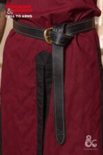 Dungeons & Dragons Leather Belt Black – Bild 2