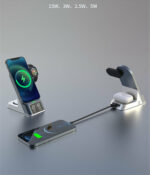 Creative Multifunctional Wireless Charging With Alarm Clock – Bild 6