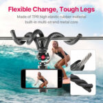 Black Octopus Mobile Phone Clip Gimbal Tripod Set – Bild 5