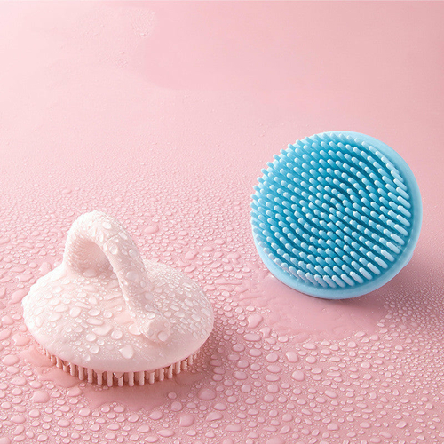e72402b6-53bf-434d-8b65-ed1f302fb0d4.jpg Baby Shower Brush To Remove Dandruff Silicone Scrubbing – Bild 1