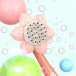 Portable Bubble Sunflower Shape Bubble Machine Toy – Bild 4