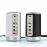 6-port Cylindrical Adapter 65W High-power Fast Charge – Bild 6