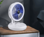 4 Speed Adjustable USB Charging Foldable Table Fan – Bild 9