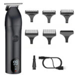 Ceramic Blade Electric Hair Clipper Men Barber Beard Trimmer