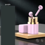 Fashion Individual Earphone Lipstick In-ear Noise Reduction – Bild 8