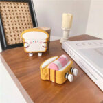 Funny Standing Cute Bacon Toast Protective Cover – Bild 2