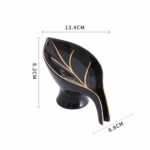 Ceramics Leaf Shape Soap Box Bathroom Soap Holder Storage – Bild 6