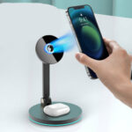 Compatible with Apple 2 In 1 Magnetic Wireless Charger Stand – Bild 8