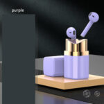 Fashion Individual Earphone Lipstick In-ear Noise Reduction – Bild 9