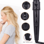 3 in 1 Professional Curling Iron and Wand Set - 0.3 to 1.25 Inch