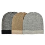 Midnight Interwoven Alpaca Beanie – Bild 5