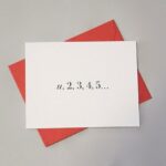 You Are My Number One  Positively Awesome Math Card