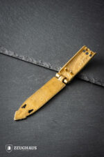 15th Century Strap End um to 18 mm Brass B-Stock – Bild 2